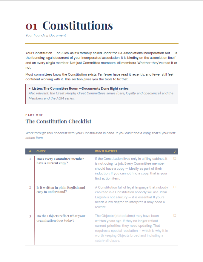 The Committee Companion - Image 2