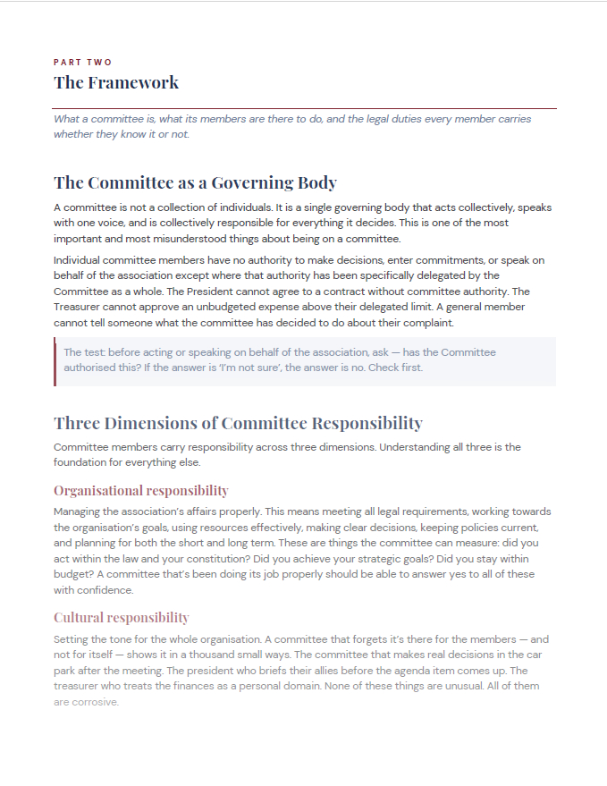 The Committee Companion - Image 3